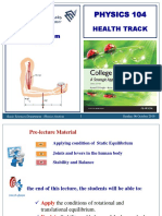 Physics 104: Health Track