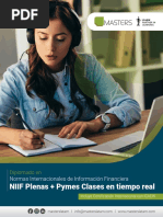 Brochure Diplomado NIIF Plenas Clases en Tiempo Real Pesos y Usd Nuevo
