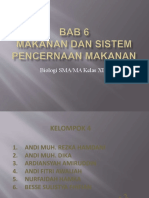 Kelompok 4 - Sistem Pencernaan Makanan