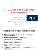 Chapitre 3 - Dictionnaire de Données et Dépendances Fonctionnelles