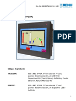 2.11. Manual de Control Pantalla Series FP3070