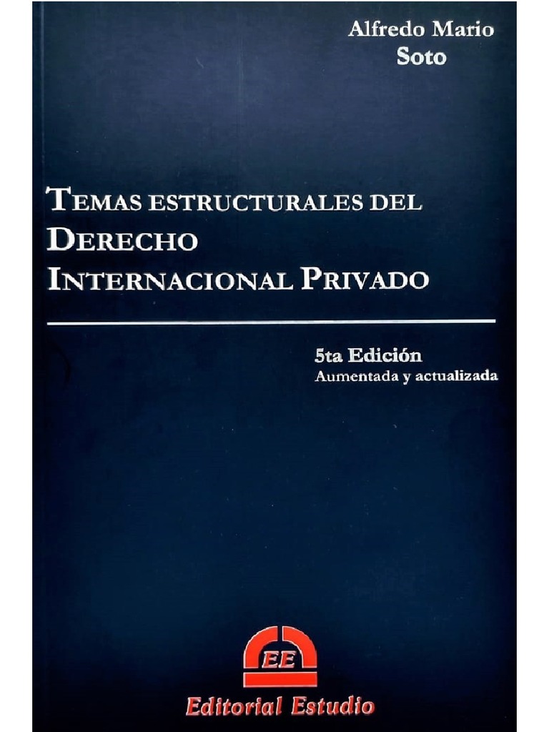 Manual de Derecho Internacional Privado | PDF | Política | Justicia