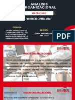 Actividad #6 Informe Sobre El Entorno de Una Empresa Seleccionada A Partir de Las Matrices Efe y MPC Document Express