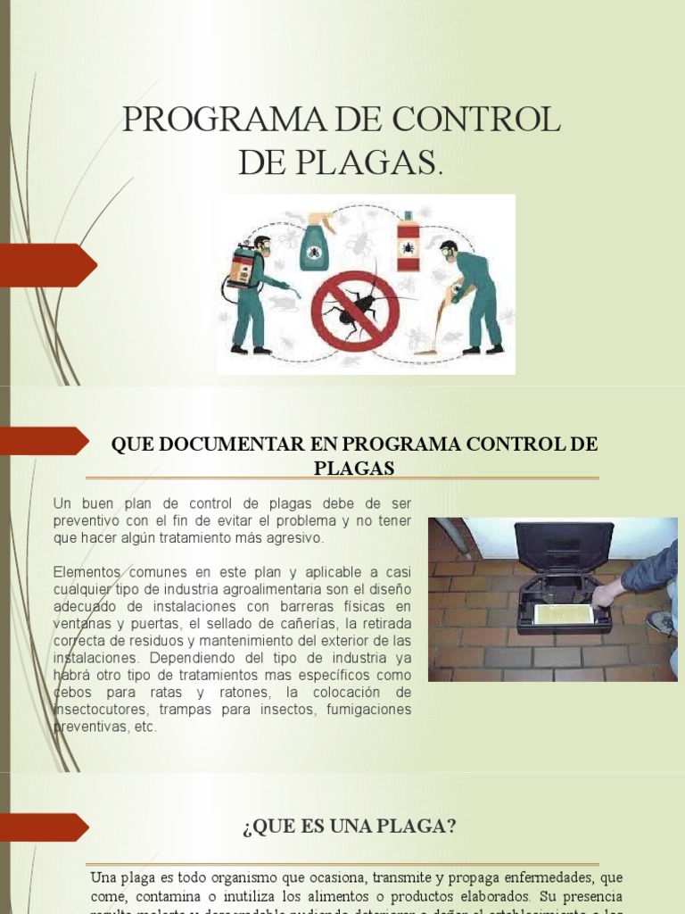 Control de Plagas | PDF | Plaga (organismo) | Pesticida