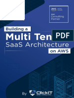 Building Multi Tenant SaaS Architecture AWS