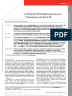 Cannabinoid Use in Patients With Gastroparesis