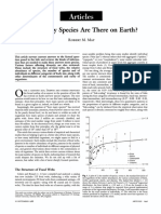 Articles: How Many Species Are There On Earth?