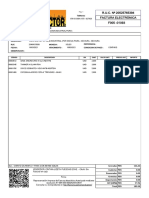 Factura electrónica de venta de insumos industriales