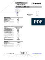 G45e12-Led-2.5w-30 Ficha Tecnica