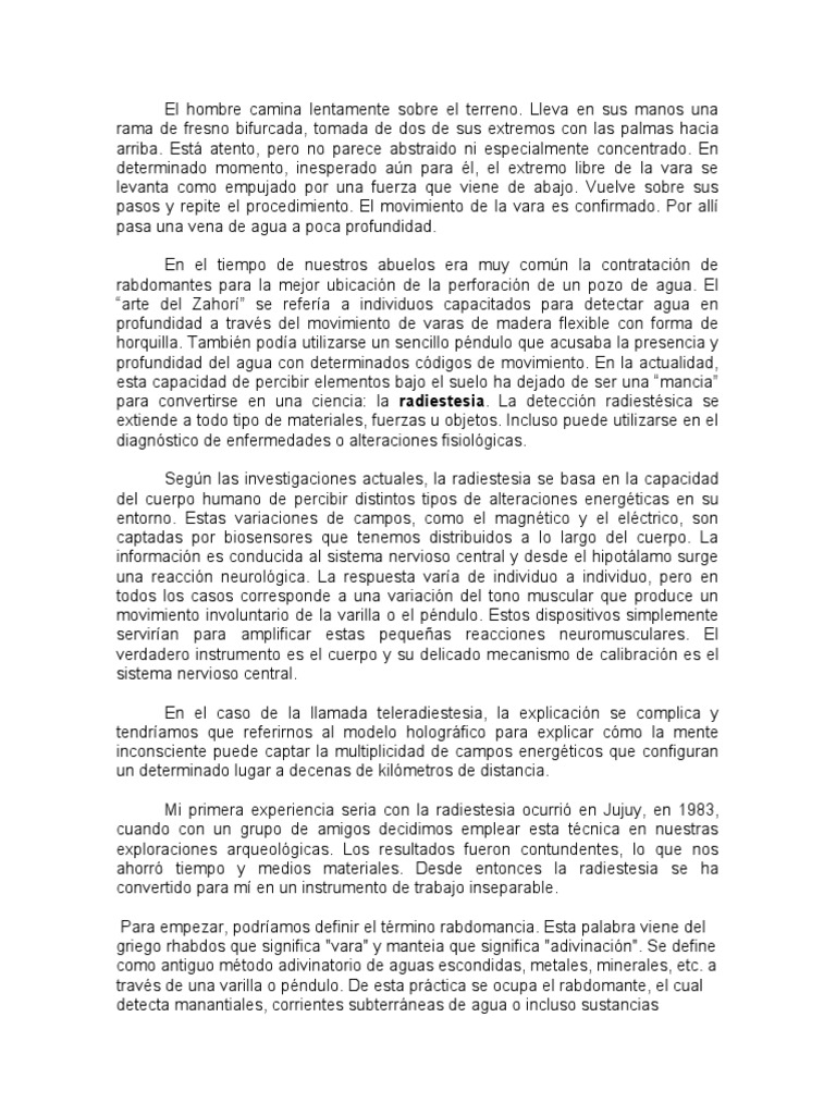 Zahori PDF Radiestesia Naturaleza