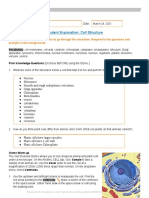 Cell Structure Gizmo Answer Key