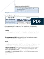 Formato - Gestion - Procesos PLANIFICACION DE UN SISTEMA DE GESTION DE LA CALIDAD