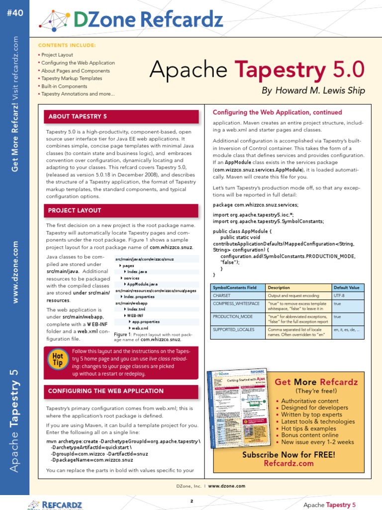 Tapestry 5 Card | PDF