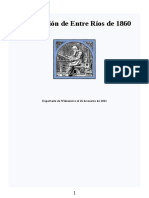 Constitución de Entre Ríos de 1860