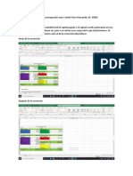 Corrección Parcial Costos y Presupuestos Juan Camilo Fierro Hernandez ID