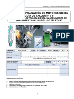 Guia de Taller #7 y 8 AyEMD ET, Analizador de Gases, EUI, HEUI y Probador de Inyectores