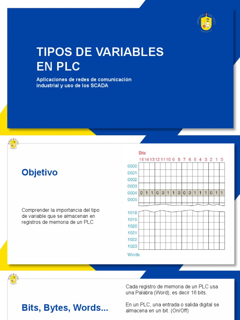 Tipos de Variables en PLC | PDF | Informática