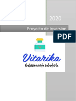 Suplemento alimenticio Vitarika a partir del concentrado de la fresa