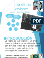 Teoría de las Decisiones de Herbert Simon