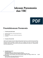 Penatalaksaan Pneumonia Dan TBC