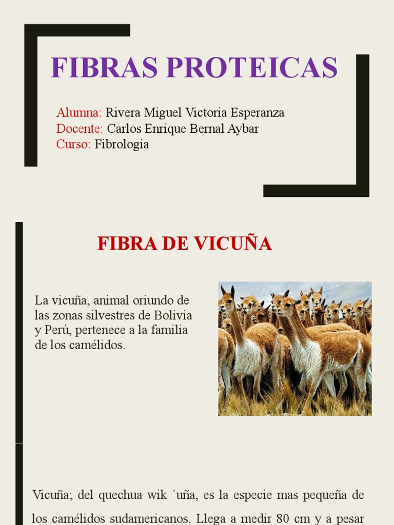 Propiedades de la fibra de alpaca