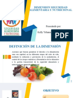 Dimension Seguridad Alimentaria y Nutricional