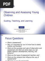 Observing and Assessing Young Children: Guiding, Teaching, and Learning