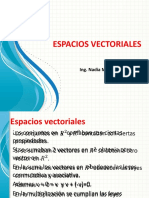 Espacios Vectoriales