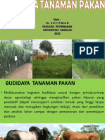 Petermuan 1 Budidaya Hmt-Pemilihan Lokasi