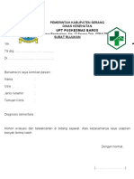 Format Surat Rujukan