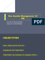 Non Insulin Management of DM - PPTX 2