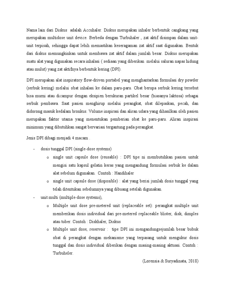 Panduan Diskus dan DPI | PDF