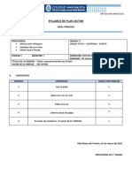 Syllabus Plan Lector 2021