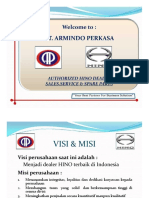 Pt. Armindo Perkasa Company's Profile 2018