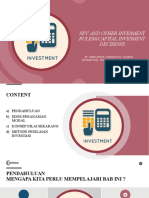 NPV and Other Invesment