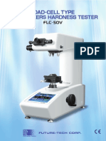 Load-Cell Type Multi-Vickers Hardness Tester