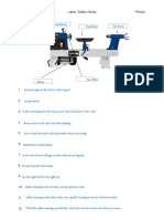 Evan Phulps - Student Lathe Notes