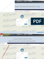 Langkah Pengisian Erapor