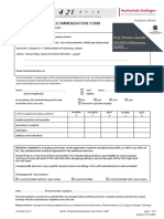 Program Id:: Attachment 1A: Recommendation Form