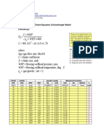 Calculate Gas Rate Using Choke Equation Schlumberger Model
