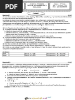 Devoir de Contrôle N°2 - Sciences Physiques - Bac Mathématiques (2016-2017) MR Jalel CHAKROUN