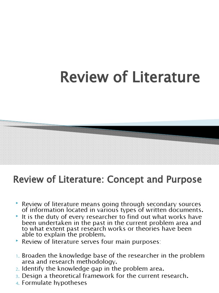 Review of Literature, Theoretical Framework and Hypotheses | PDF ...