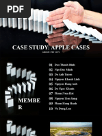 Case Study: Apple Cases: Group: Pet City