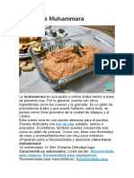 Receta de Muhammara