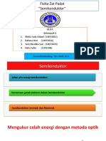 PPT Kelompok 6 - Lebar Pita Energi Semikonduktor