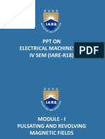 On Electrical Machines - Ii Iv Sem (Iare-R18)