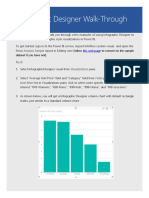 Infographic Designer Walk-Through: Retail Analysis Sample Report in Editing View (F