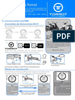 Bienvenida a la MUVI e-scooter - Instrucciones básicas de encendido, modos de conducción y carga de baterías