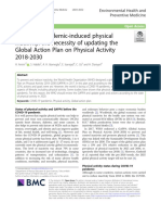 COVID-19 Pandemic-Induced Physical Inactivity: The Necessity of Updating The Global Action Plan On Physical Activity 2018-2030