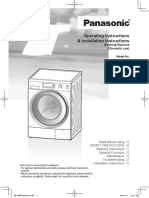 Operating Instructions & Installation Instructions: Washing Machine (Domestic Use)